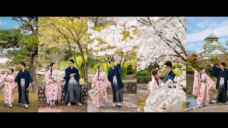 Kimono/Yukata Rental & Photo Shoot (Osaka Castle, Osaka Tenmangu Shrine) - Kimono Rental Misaki - Choosing a kimono at the Tanimachi shop