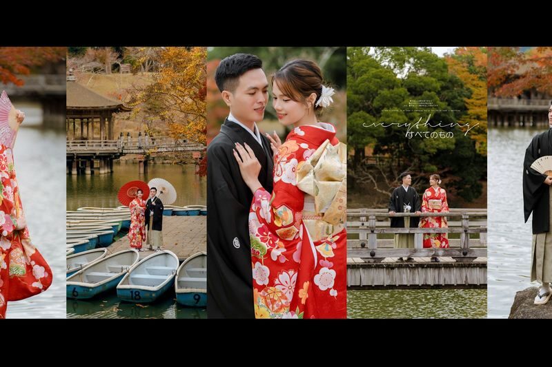 Kimono/Yukata Rental & Photo Shoot (Osaka Castle, Osaka Tenmangu Shrine) - Kimono Rental Misaki - Getting dressed, styled, and ready to go