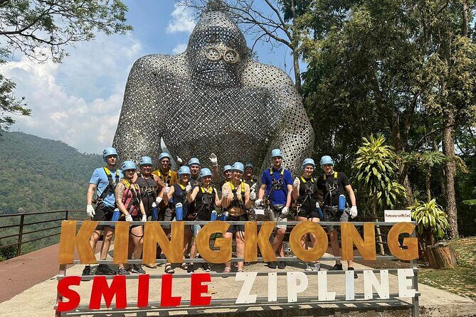 Kingkong Smile Zipline Adventure Tour From Chiang Mai - Key Points