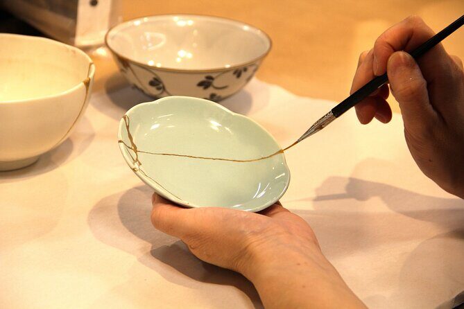 Kintsugi, Makie or Gold Leaf Pasting Workshop in Nihonbashi Tokyo - Key Points
