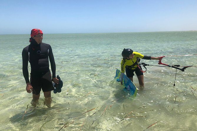 Kitesurfing Lesson - Exploring the Kitesurfing Lesson in Shark Bay