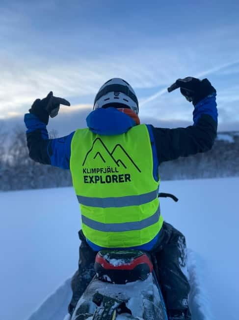 Klimpfjäll: Southern Lapland Snowmobile Tour with Fika - Key Points
