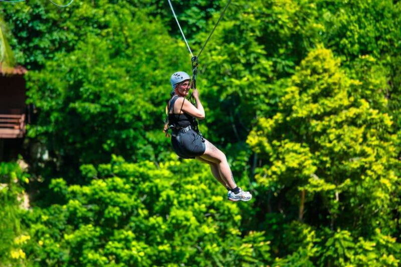 Ko Pha Ngan: Sky-High Zipline & Wang Sai Waterfall Views - The Sum Up