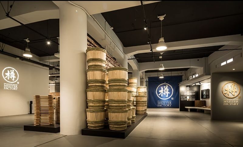 Kobe Nada Sake Brewery Half-Day Experience with Food - Cedar barrels and the human side of sake