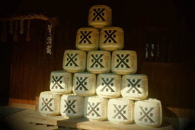 KOBE Visit 5 block Nada Sake Breweries w/ Private Hired Taxi - Discover Kobe’s Sake Heritage on a Private Brewery Tour