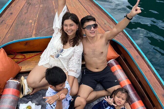 Koh Hong lagoon, Pakbia, Lading Islands by Longtail. - The Sum Up