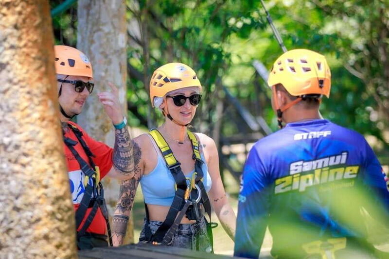 Koh Samui: Samui Zipline Adventure with Transfer service - Key Points