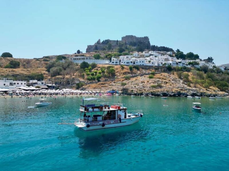 Kolymbia: Day Cruise to Lindos with 2 swimming stops - Discover Lindos on a Day Cruise from Kolymbia with Two Refreshing Swim Stops