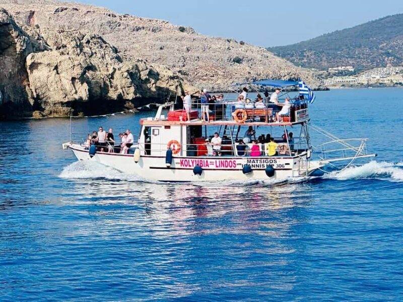 Kolymbia: Day Cruise to Lindos with 2 swimming stops - A Deep Dive into the Experience