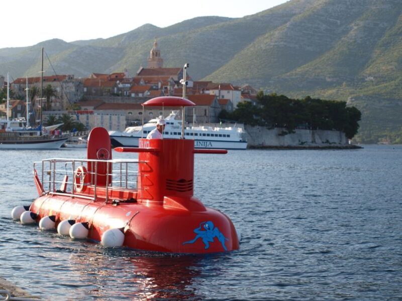 Korcula: Semi-Submarine Tour - Key Points