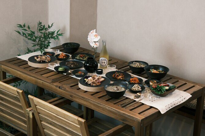 Korean Cooking Class Full Meal with BBQ on an All in One Table - Experience Authentic Korean Cuisine in a Well-Designed Setting