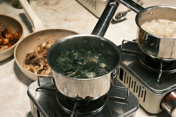 Korean Cooking Class Full Meal with BBQ on an All in One Table - FAQ