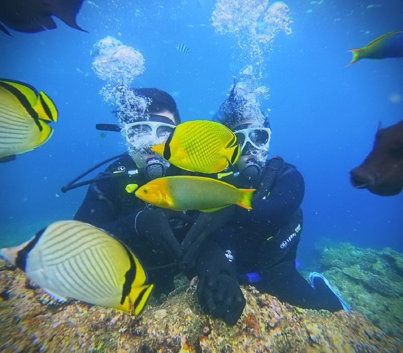 Korean Support: Okinawa Blue Cave Boat Experience Diving (Free Photo Shoot/No License Required) - A short ride to the cave, then time underwater