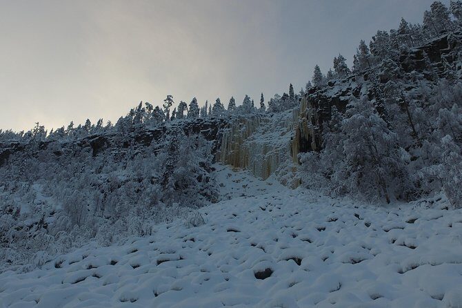 Korouoma national park and frozen waterfalls hiking tour - A Guided Winter Hike to Korouoma’s Frozen Waterfalls: Real Adventures in Finnish Lapland