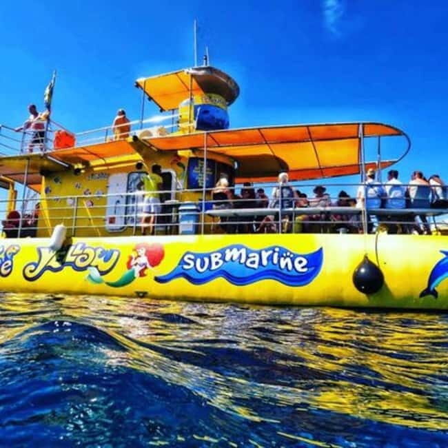 Kos: The Yellow Submarine 1:30 hour cruise Glasbottom Boat - Kos: The Yellow Submarine 1.30 Hour Cruise Glasbottom Boat