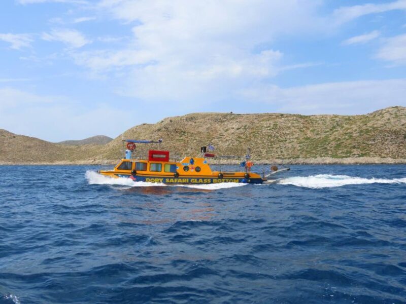 Kos Town: Glass-Bottom Boat Cruise with Swimming Stops - The Experience in Detail