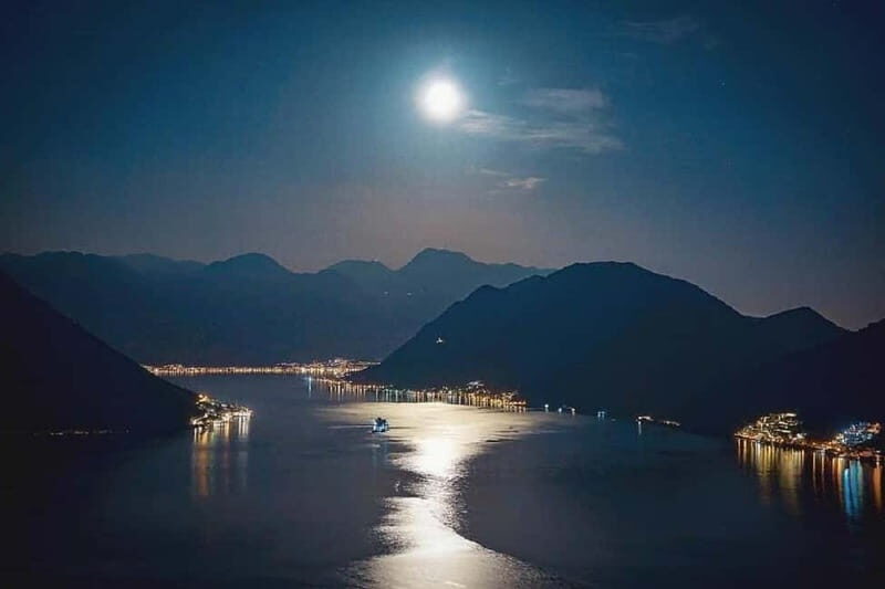 Kotor: Exclusive 2-Hour Night Boat Tour of Boka Bay - A Nighttime Voyage in Montenegro: Kotor’s Exclusive 2-Hour Boat Tour of Boka Bay