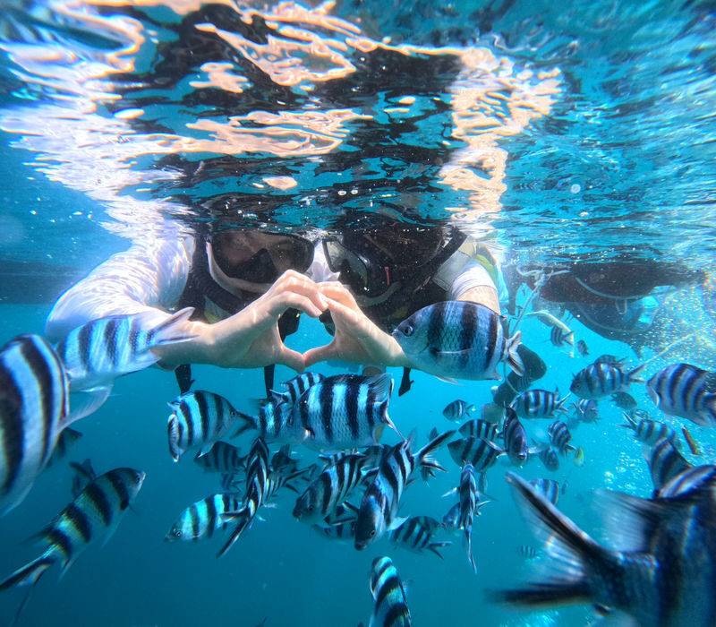 KR support: Okinawa Blue Cave Boat Snorkeling All-in-One experience - At a glance
