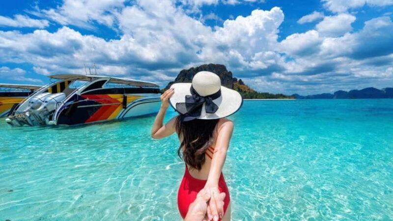 Krabi: 4 Islands and Caves Boat Tour with Lunch - Key Points