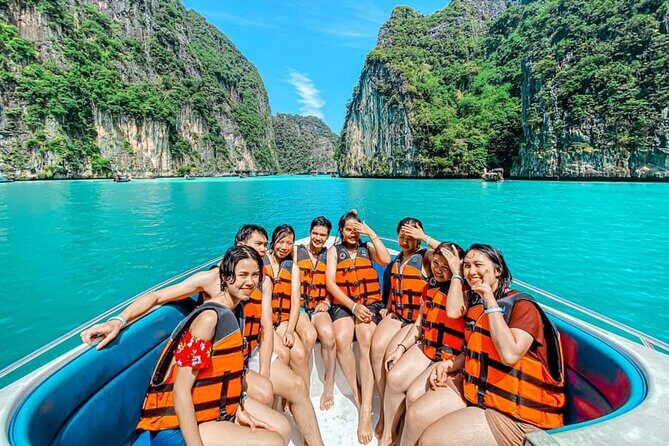 Krabi 4 Islands Speedboat Tour Snorkeling and Beach Lunch - Key Points