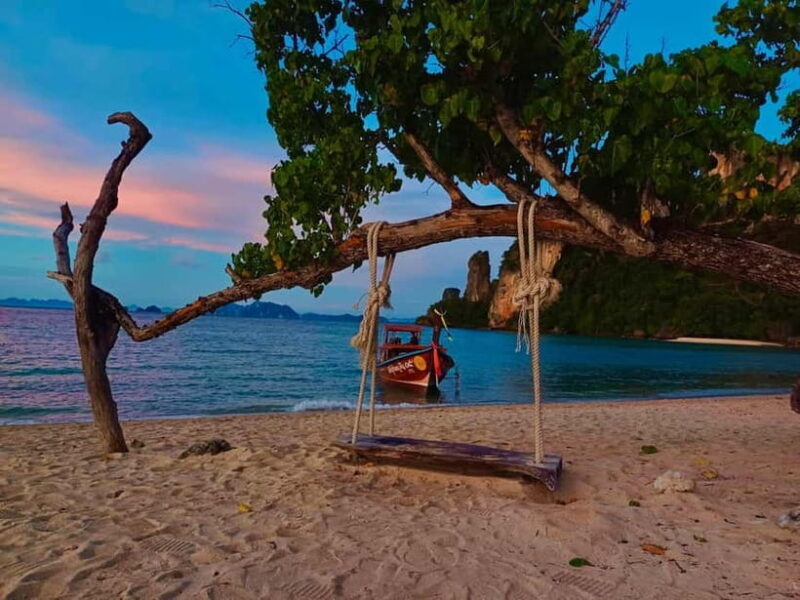Krabi: Hong Island & Ko Pak Bia Tour with Sunset Dinner - Key Points