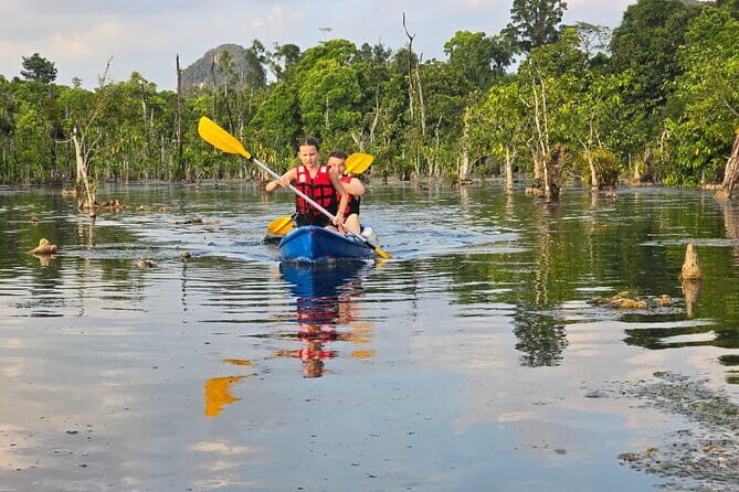 Krabi: Jurassic Jungle Kayak and Phra Nang Cave Beach Tour - Experience Krabi’s Jurassic Jungle Kayak and Phra Nang Cave Beach Tour