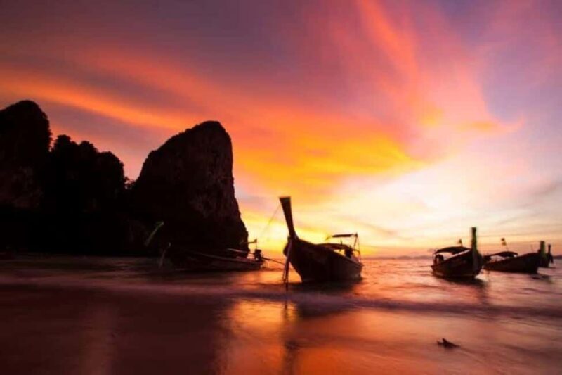 Krabi: Railay Sunset and Bioluminescent Plankton Tour - Key Points