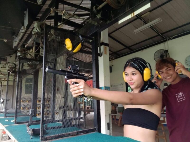 Krabi shooting range (9mm GLOCK17 10 bullet) - Practical Considerations