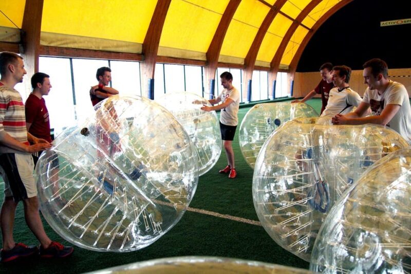 Krakow: 1-hour Bubble Football Game - Krakow: 1-hour Bubble Football Game – A Unique, Hilarious Active Adventure