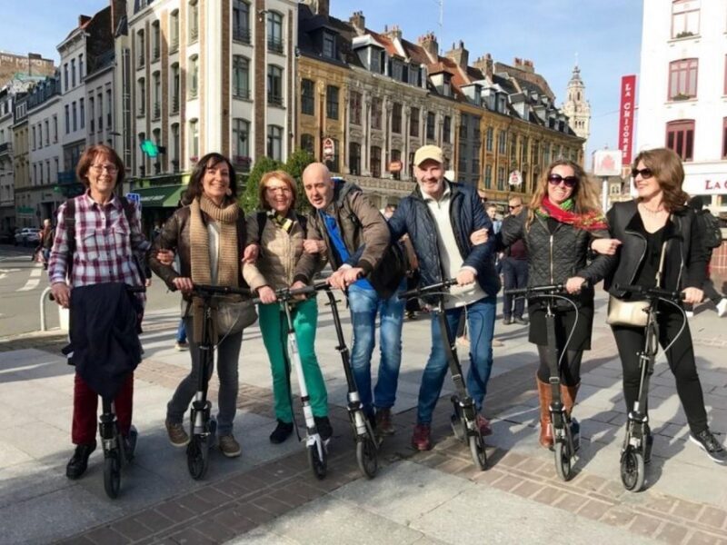 Krakow: 2h World War II, visiting the Ghetto scooter tour - Key Points