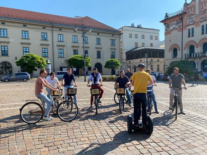 Krakow: 4h Old Town, Jewish Quarter and Getto Bike tour - Key Points