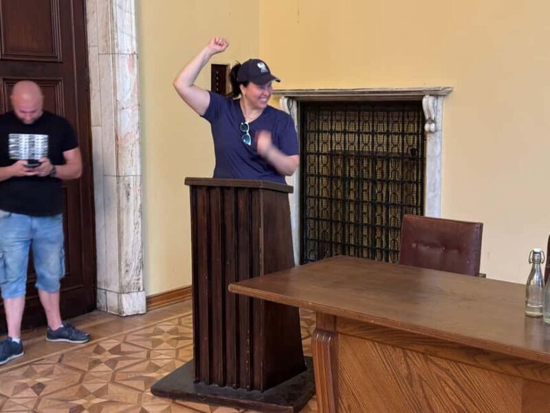 Krakow: Communist Tour City Sightseeing Nowa Huta E Golf Car - The highlights of the tour