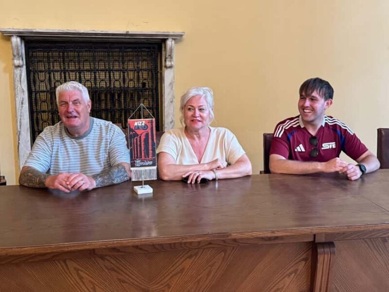 Krakow: Communist Tour City Sightseeing Nowa Huta E Golf Car - The Administrative Center of the Steelworks (Palace of the Doges)