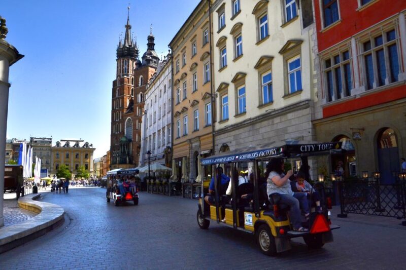 Krakow: Full Tour Regular 1.5h guided city tour by E-Cart - Frequently Asked Questions