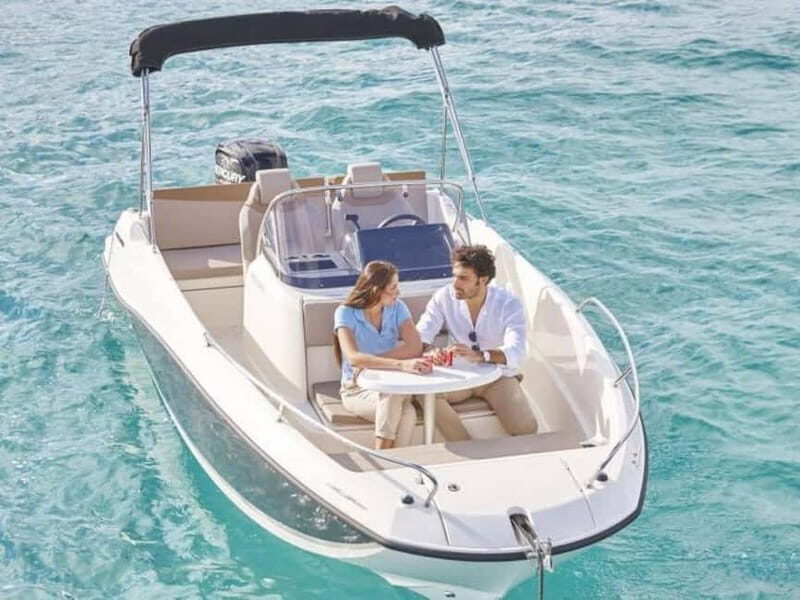Krk/Dunat: Rent a boat Quicksilver 605 open - Exploring the Croatian Coast with the Quicksilver 605 Open