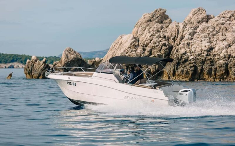 Krk: Rent a Boat Atlantic 750 open - Key Points