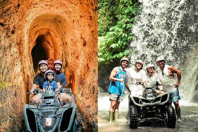 KUBER ATV UBUD - Tunnel Waterfall Rice field Jungle w Private Car - Key Points