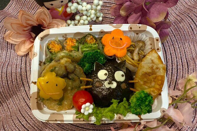 Kyaraben Workshop Craft Cute Vegetarian Bento in Tokyo - Key Points