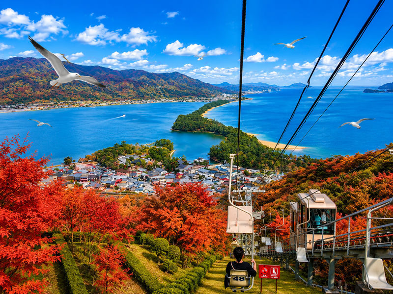 Kyoto Amanohashidate & Miyama Village: Includes boat cruise + cable car + crab lunch (pickup/drop-off in Osaka or Kyoto) - At a glance
