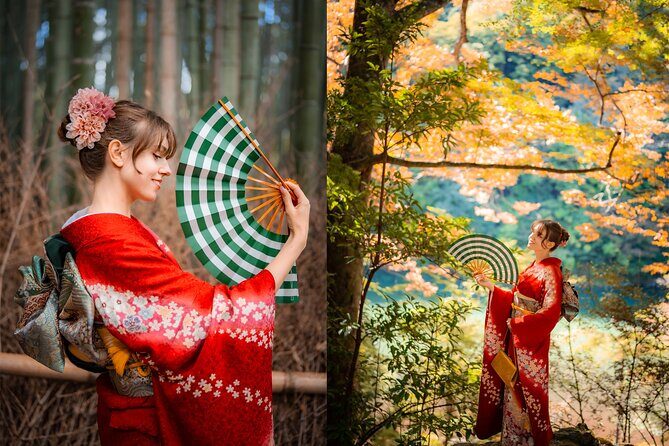 Kyoto Arashiyama Bamboo Forest Private Photoshoot - Key Points