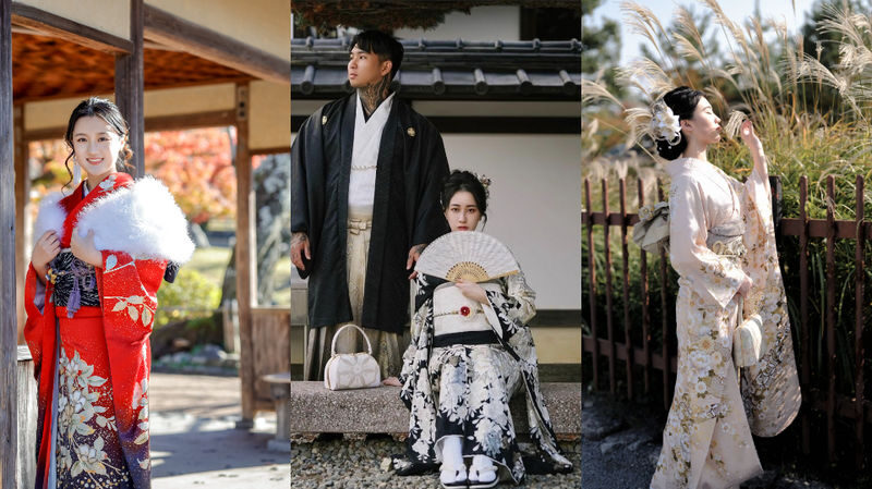 Kyoto Arashiyama | Popular Kimono Rental Experience | Kimono, Yukata, Furisode, Make-up, and Outdoor Photography Services | MOCOMOCO Kimono Arashiyama Main Store - Getting dressed near Arashiyama’s main sights