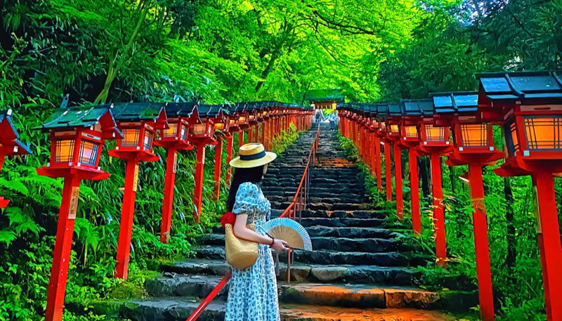 Kyoto Day Trip | Kifune Shrine & Arashiyama Bamboo Grove & Sanzen-in Temple | Stroll Through Kyoto | Guaranteed Departure for Groups of 4 (Departing from Osaka/Kyoto) - At a glance: three Kyoto stops in one day