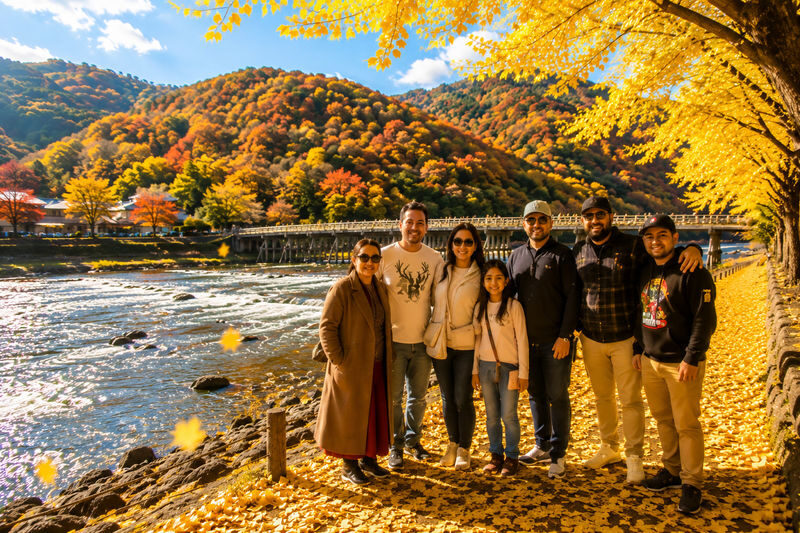 Kyoto Fushimi Inari Shrine Senbon Torii & Arashiyama Bamboo Forest Togetsukyo Bridge & Nara Park Todai-ji Temple One-Day Tour [Can upgrade to A5 Wagyu "Kobe Beef" (Departing from Osaka/Kyoto)] - Fushimi Inari: enter the gates, then watch the time