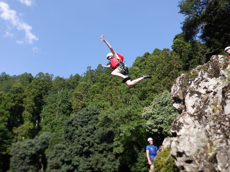Kyoto: Hozugawa River Half-day White Water Rafting Experience - On the Hozugawa: rapids, swimming and a rock jump