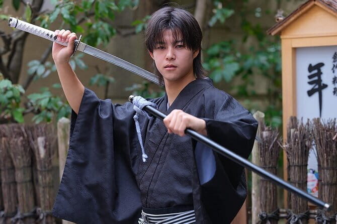 Kyoto Kimono Rental Chamatsu Samurai Plan - Key Points