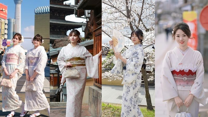 Kyoto Kimono Rental Experience (Optional Exquisite Hair Styling/Japanese Makeup/Photography) (Ookini Kiyomizu-dera Main Store) - Hair, makeup, and photos are separate decisions