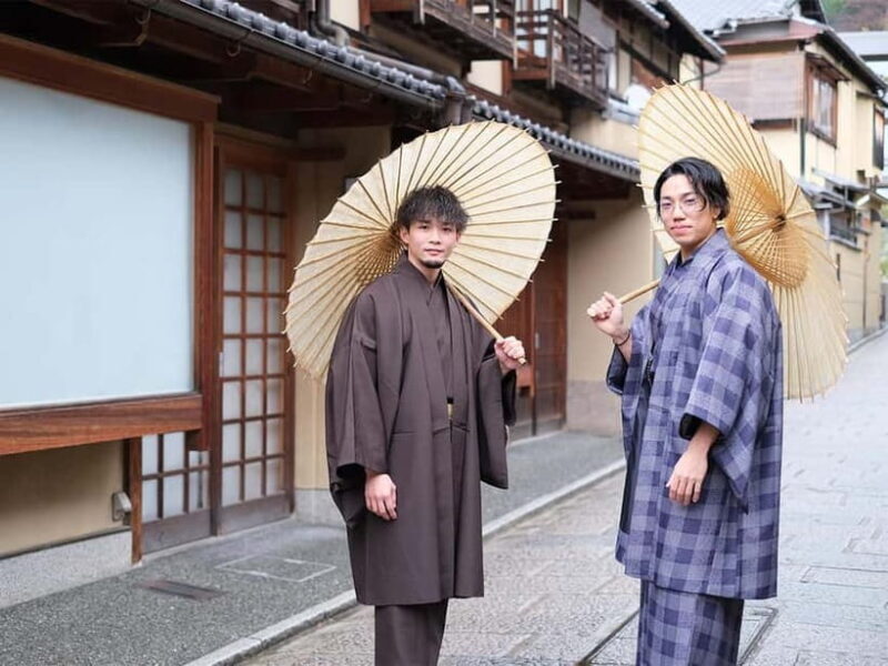 Kyoto Kimono Rental mimosa Kimono/Yukata Rental Men's Plan - Who Will Love This Experience?