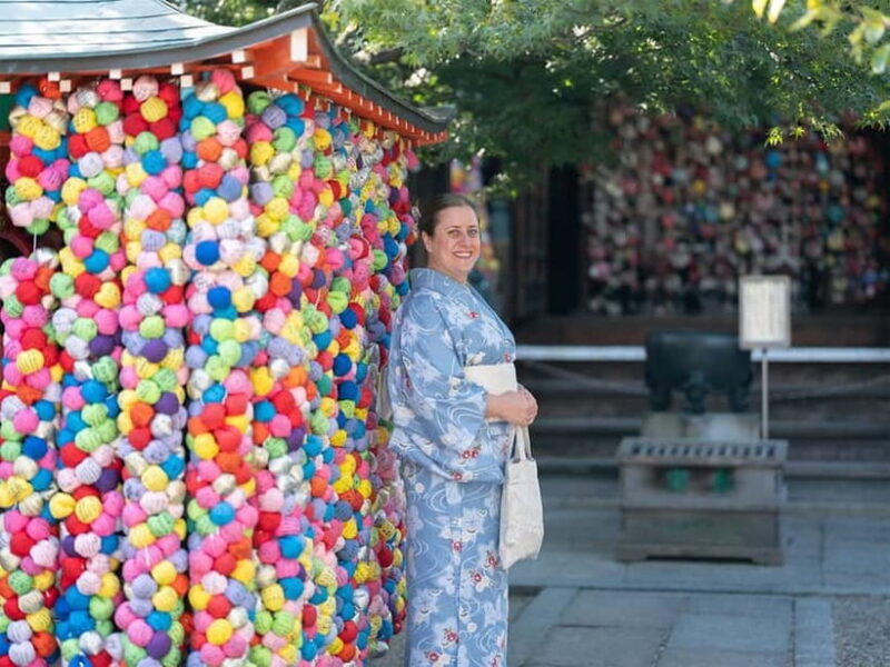 Kyoto Kimono Rental mimosaKimono/Yukata Rental Ladies Plan - A Closer Look at Kyoto Kimono Rental mimosaKimono/Yukata Rental Ladies Plan
