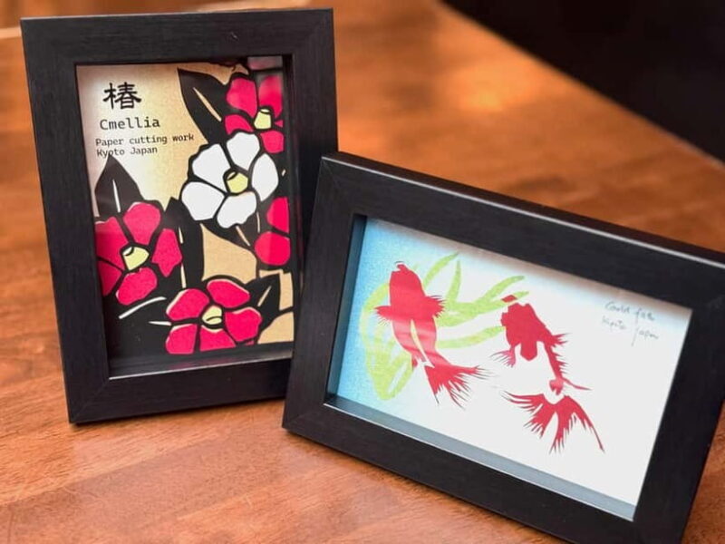 Kyoto: Kirie Paper Cutting Workshop - The Experience: What You Can Expect