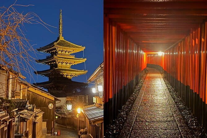 Kyoto Magic Night Walk: Gion & Fushimi Inari (Private Option) - Key Points